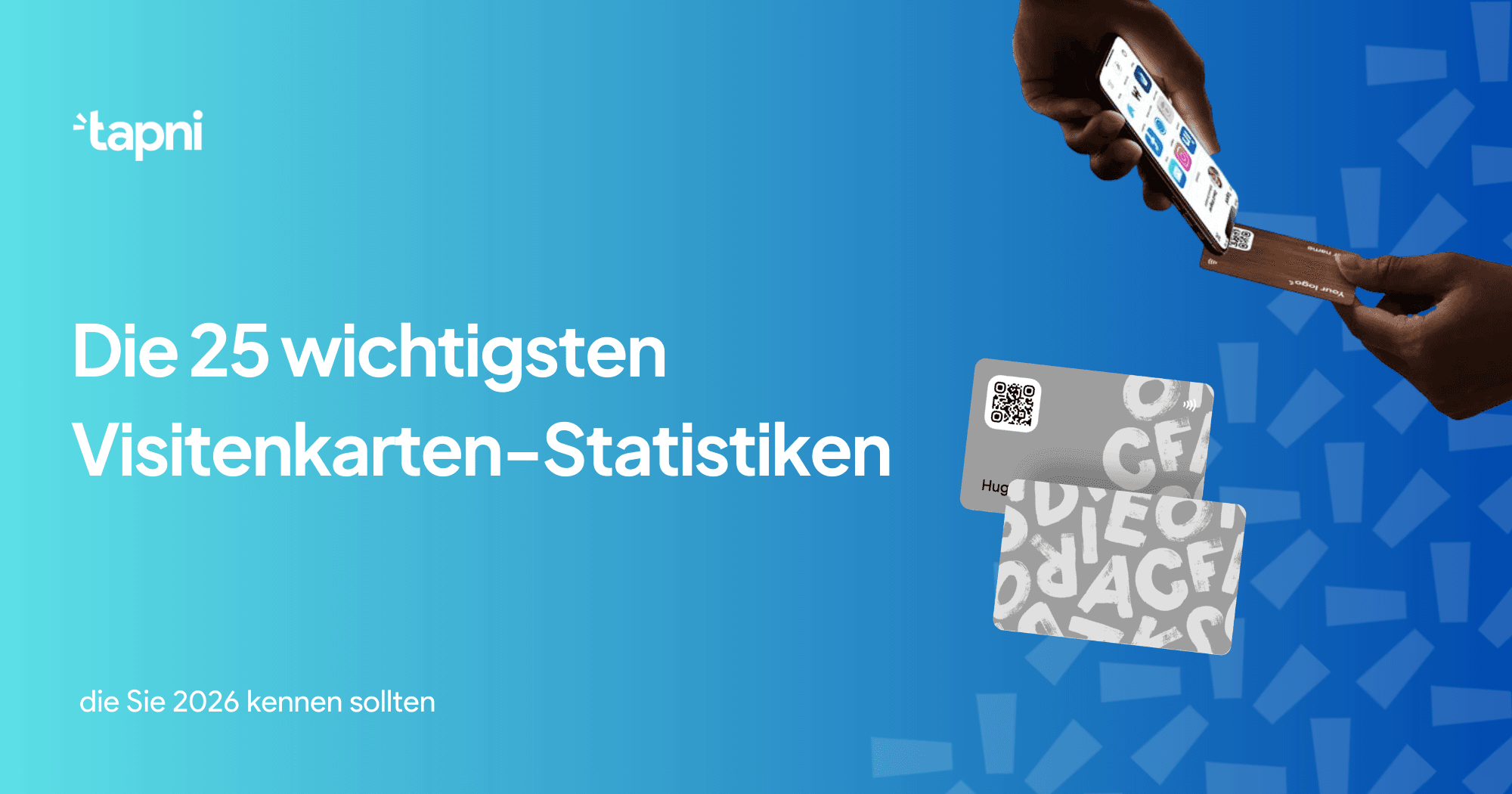 Die 25 wichtigsten Visitenkarten-Statistiken, die Sie 2026 kennen sollten