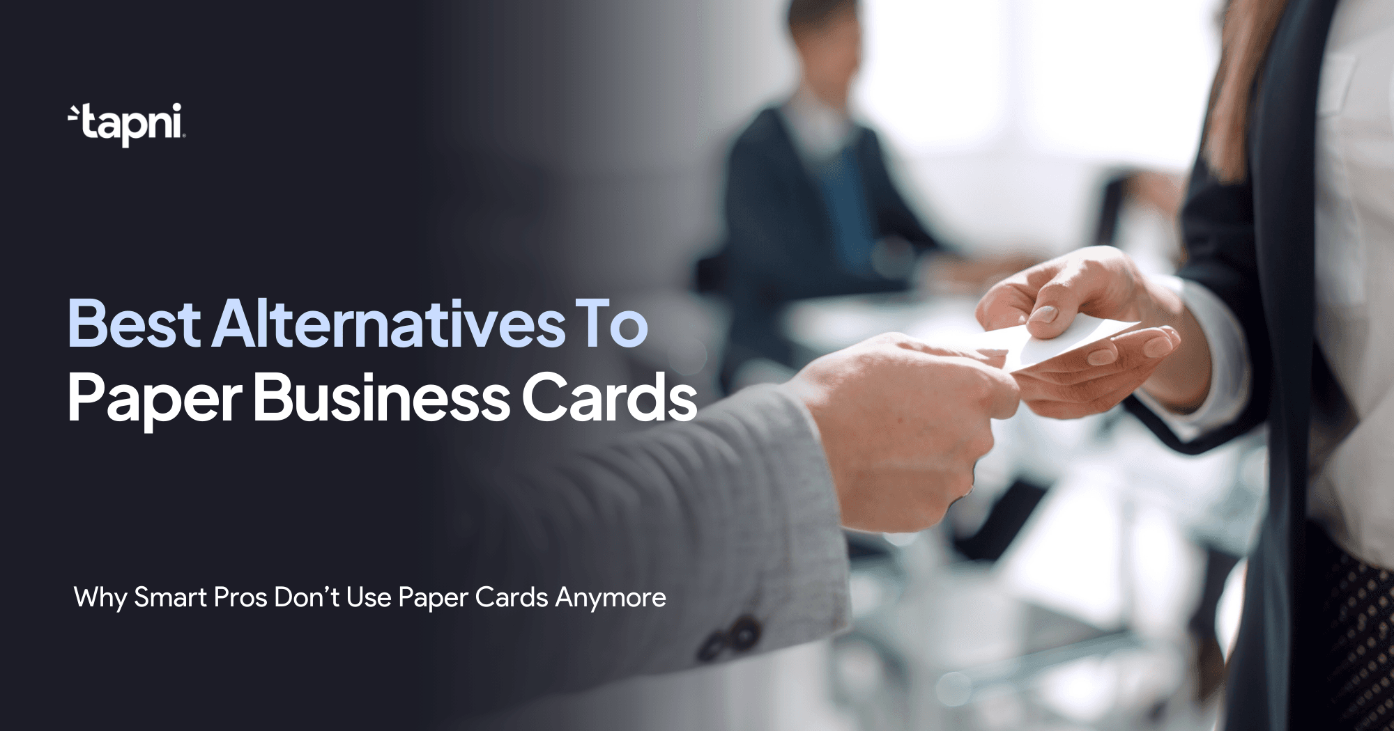 Best Alternatives To Paper Business Cards