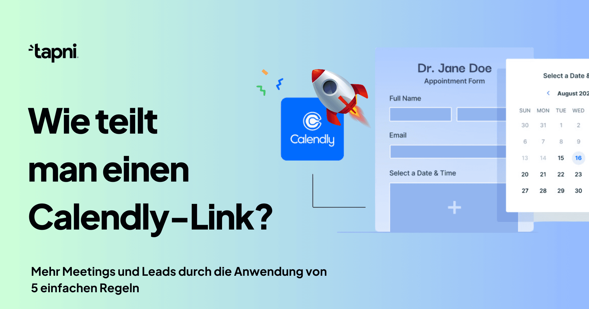 Wie teilt man einen Calendly-Link?