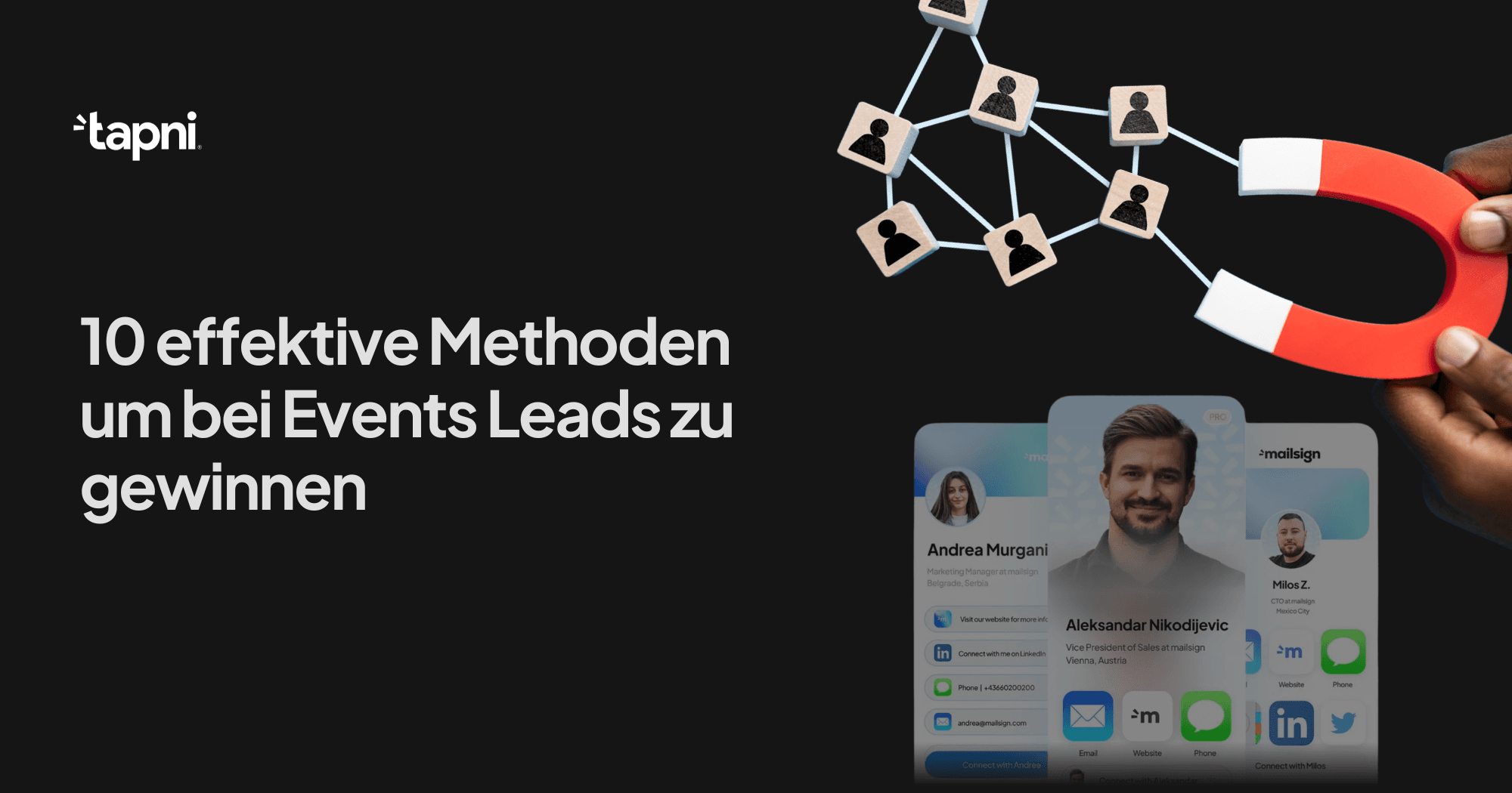 10 effektive Methoden, um bei Events Leads zu gewinnen