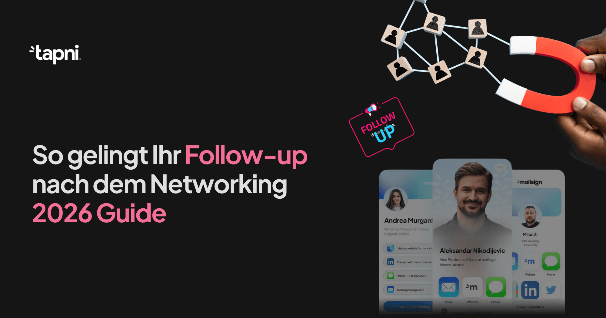 So gelingt Ihr Follow-up nach dem Networking – 2026 Guide
