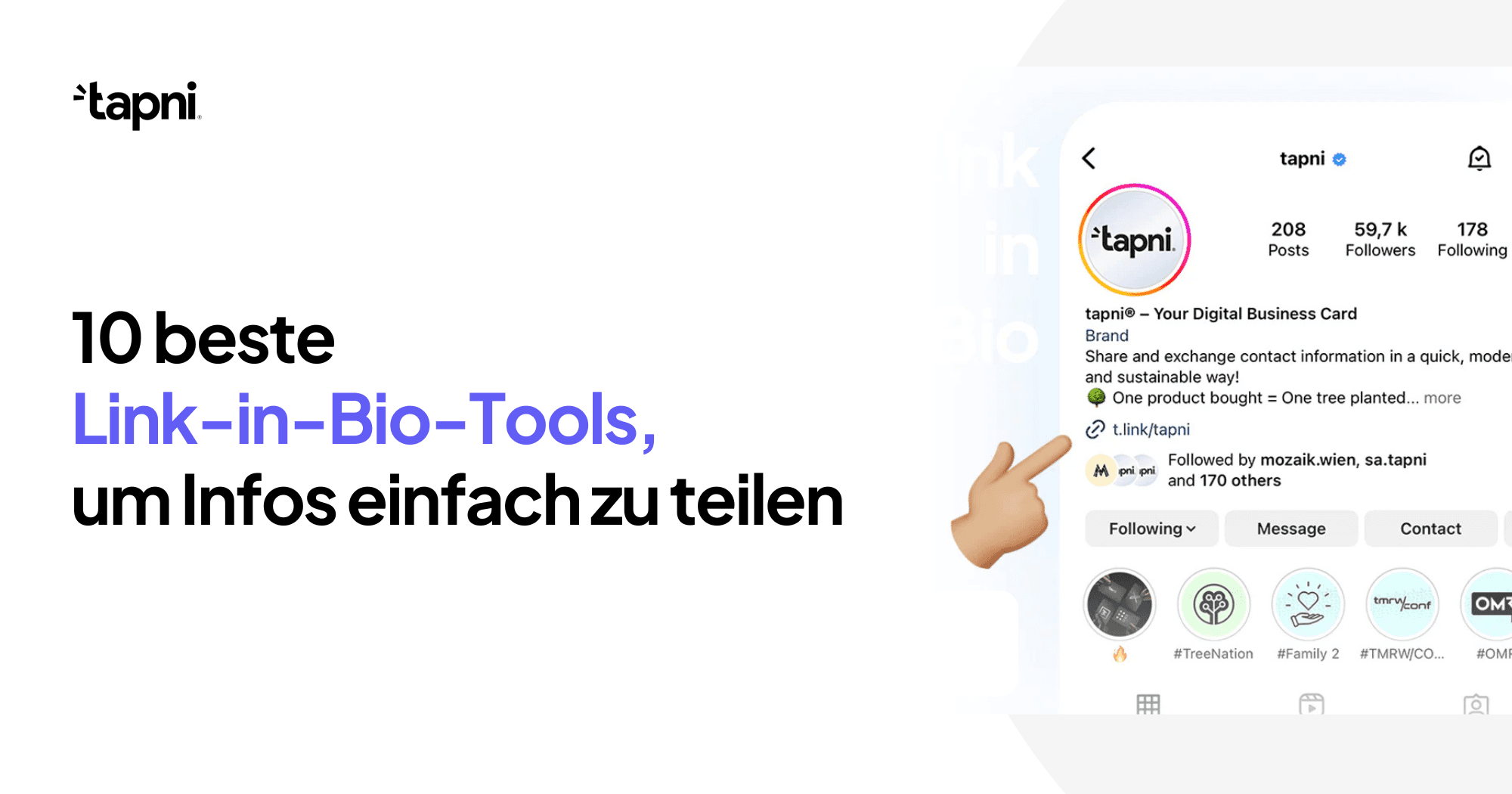 10 beste Link-in-Bio-Tools, um Infos einfach zu teilen