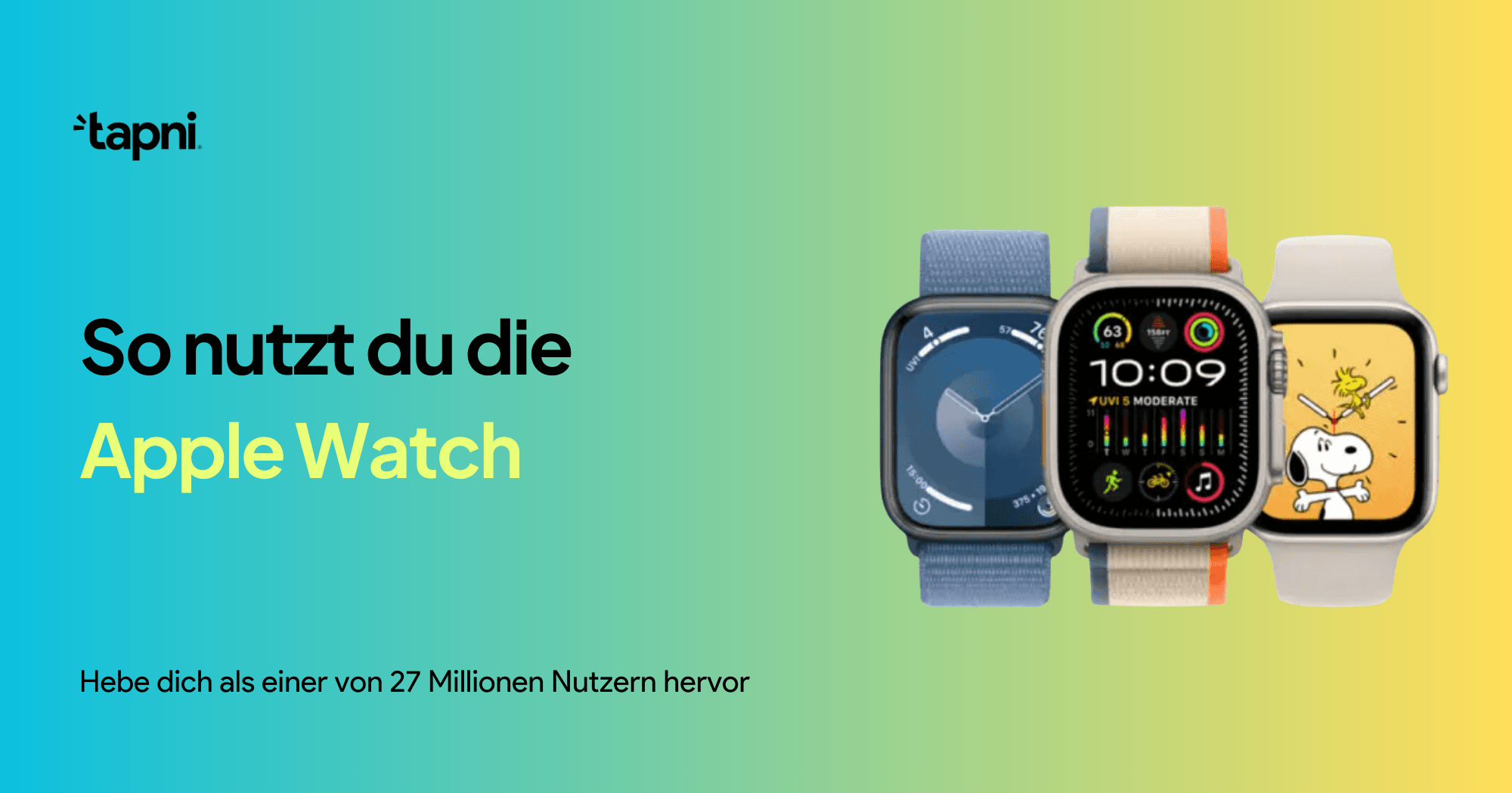So nutzt du die Apple Watch