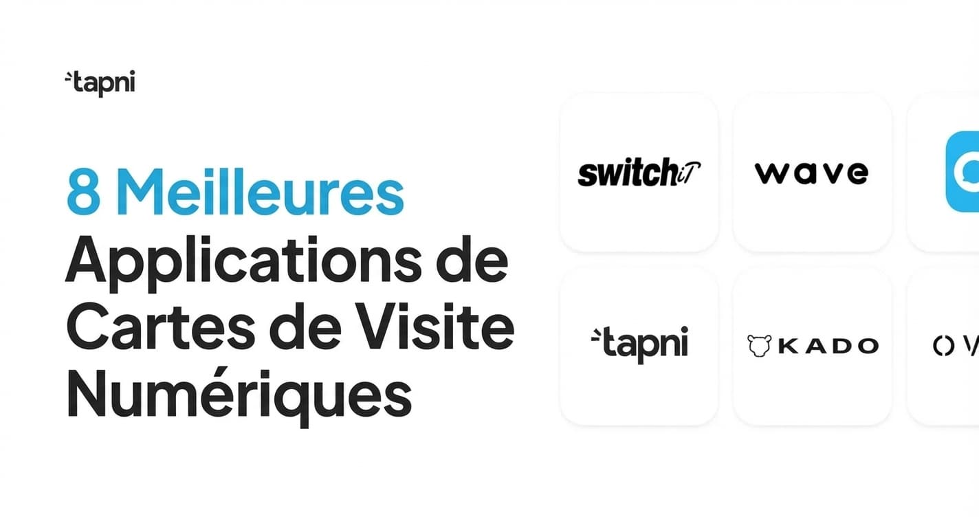 8 Meilleures Applications Gratuites de Cartes de Visite Numériques