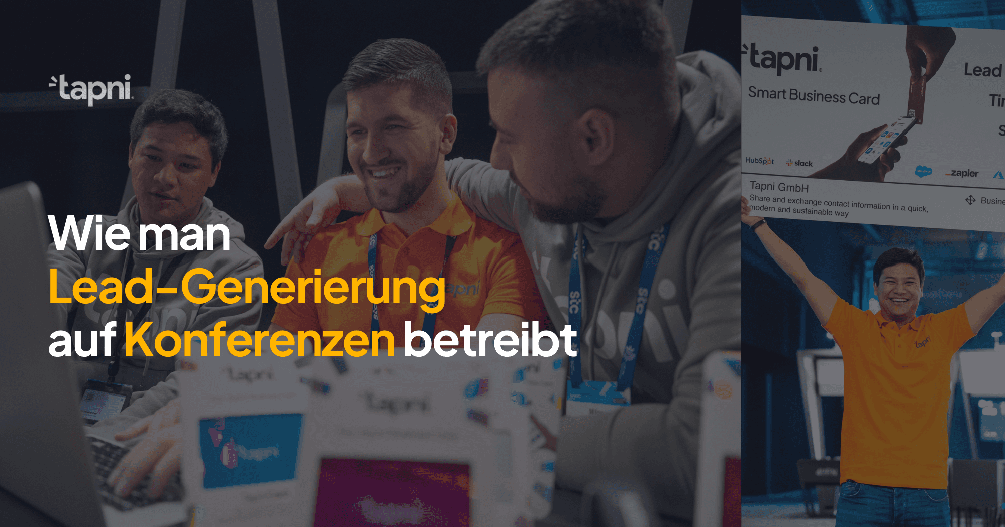 Wie man Lead-Generierung auf Konferenzen betreibt
