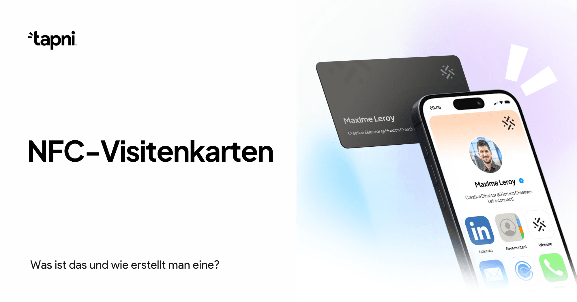 NFC-Visitenkarten: Was ist das und wie erstellt man eine?