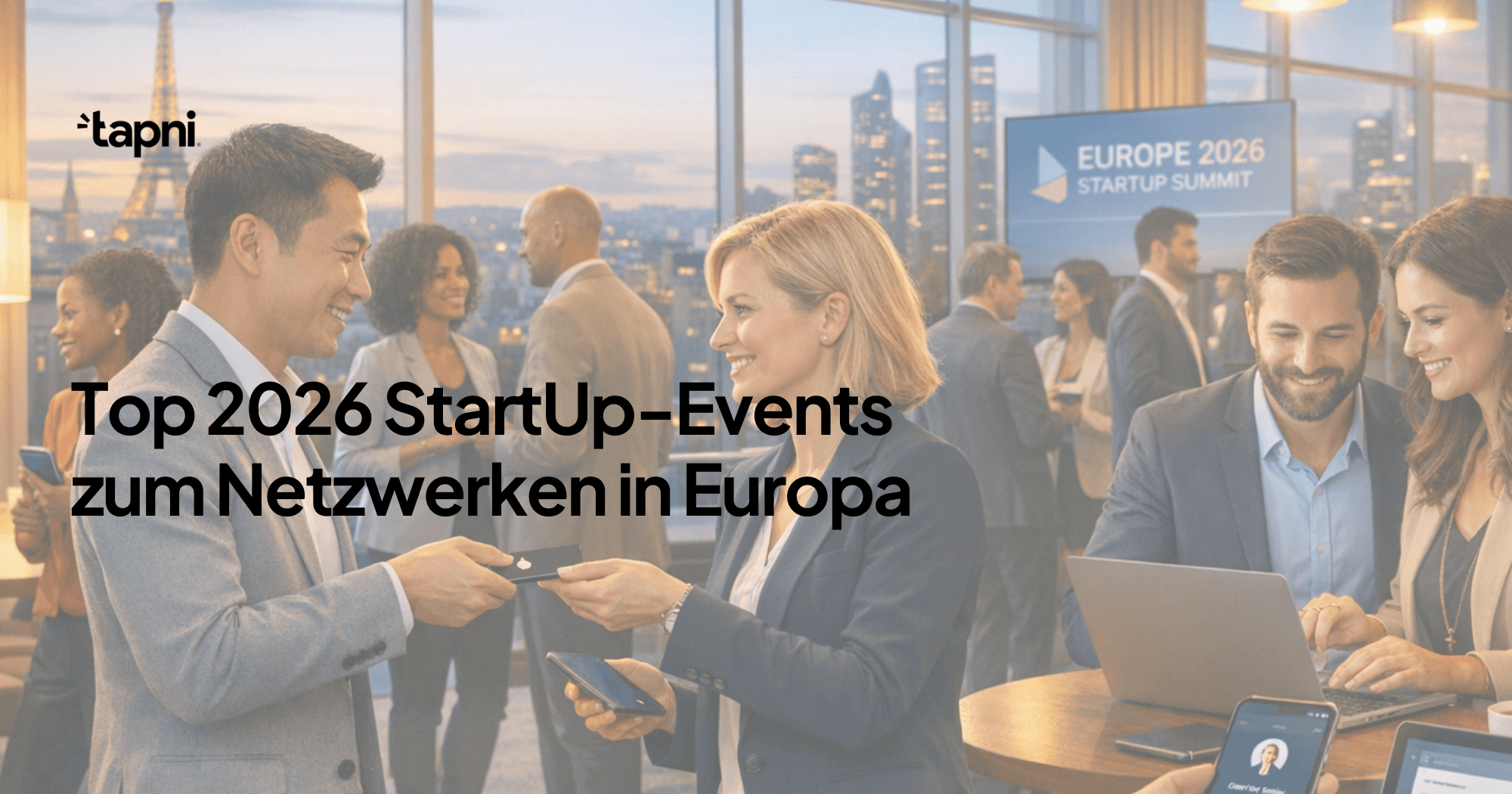 Top 2026 StartUp-Events zum Netzwerken in Europa