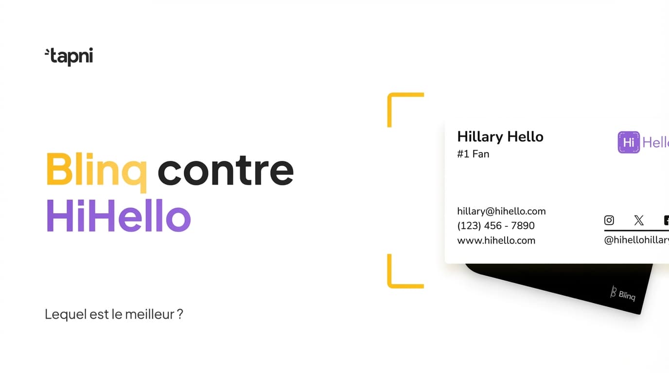 Blinq vs. HiHello - Lequel Choisir en 2026 ?